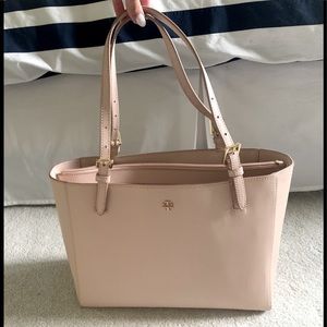 Light Pink Tory Burch Small Tote